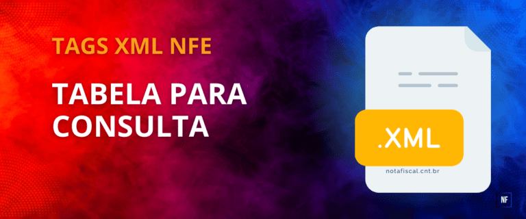 TAG XML NFE Tabela completa com todas as tag